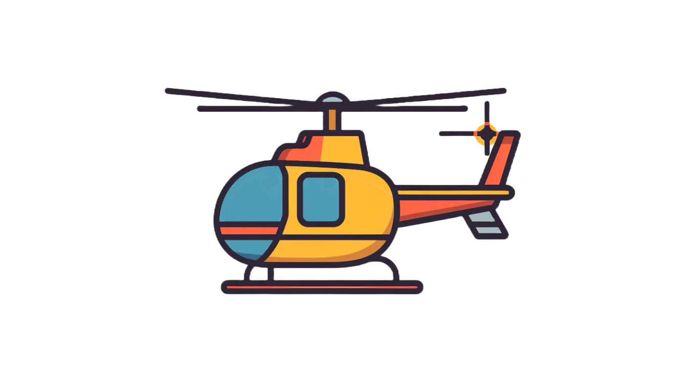 cute helicopter