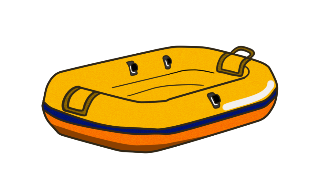 rubber boat