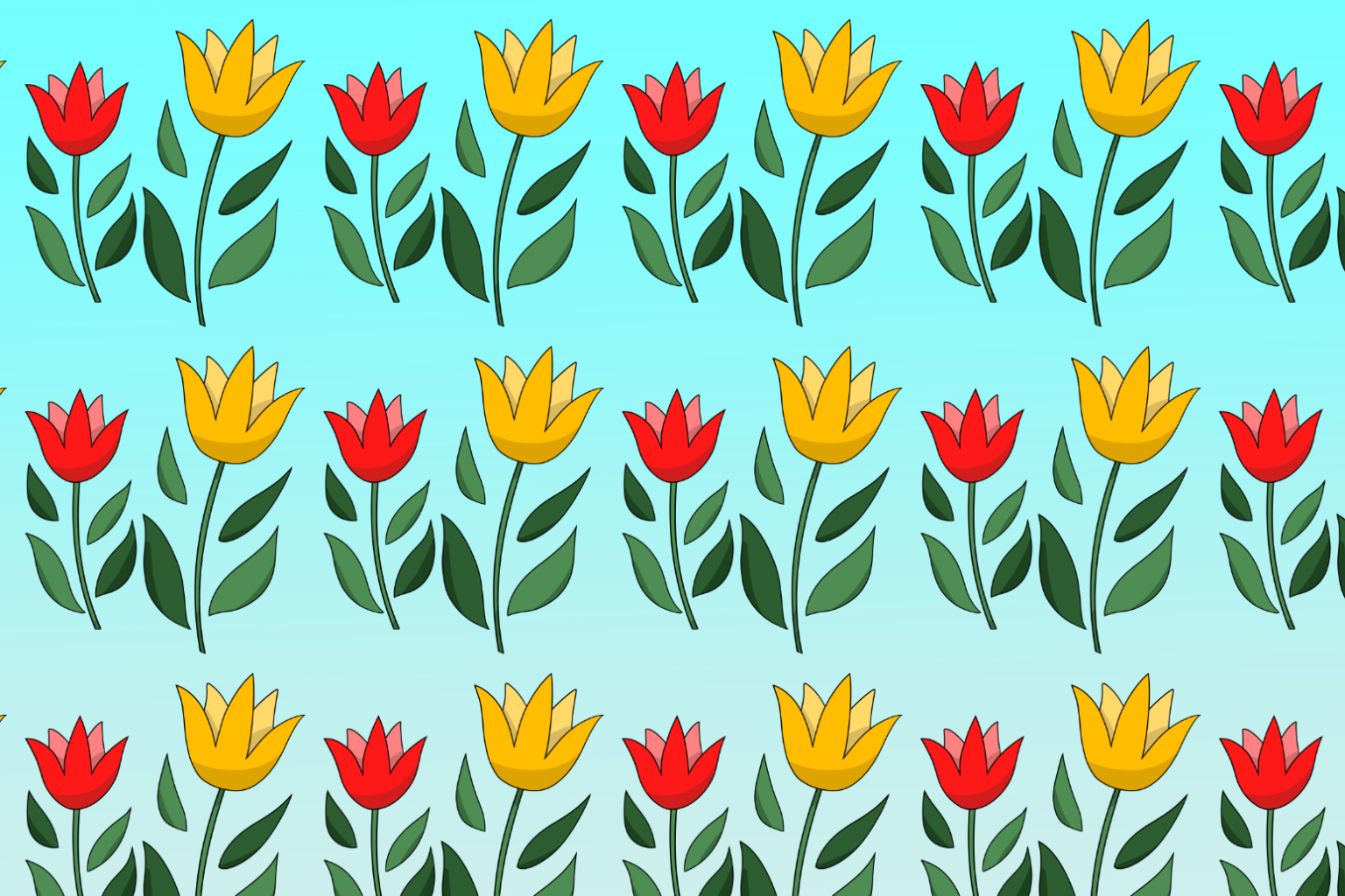 tulip-pattern